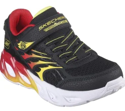 Light-Up|Athletic Shoes & Sneakers<SKECHERS S-Lights: Thermo Flash 2.0 BLACK / RED