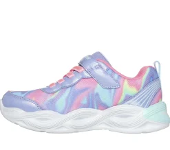 Light-Up<SKECHERS S-Lights: Twisty Glow - Sorbet Swirl PERIWINKLE / MULTI