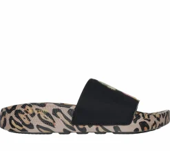 Sandals<SKECHERS Snoop Dogg: Low Slider - Bombay Slide LEOPARD