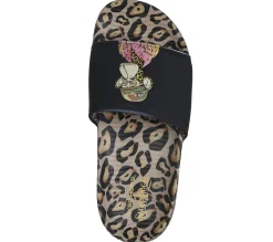 Sandals<SKECHERS Snoop Dogg: Low Slider - Bombay Slide LEOPARD