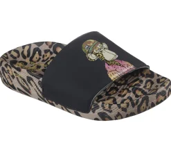 Sandals<SKECHERS Snoop Dogg: Low Slider - Bombay Slide LEOPARD
