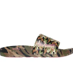 Sandals<SKECHERS Snoop Dogg: Low Slider - Bombay Slide CAMOUFLAGE