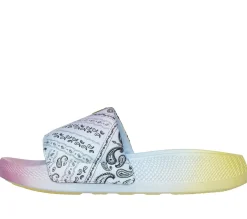 Sandals<SKECHERS Snoop Dogg: Low Slider - G-Slide PURPLE / MULTI