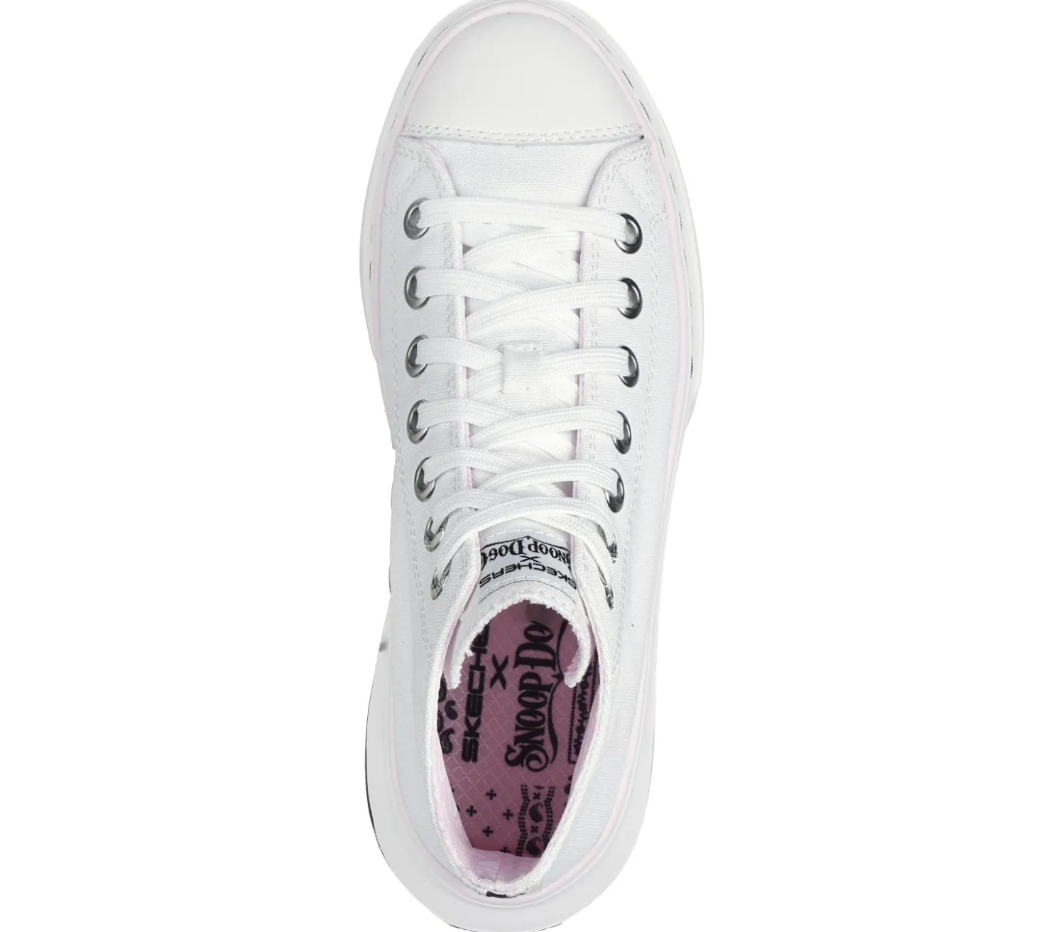 Lace Up|Canvas Shoes<SKECHERS Snoop Dogg: Snoop One - Doggy Bonez WHITE
