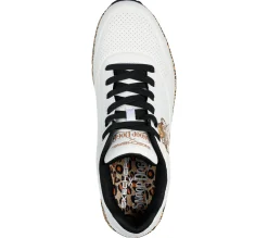 Lace Up|Casual Sneakers<SKECHERS Snoop Dogg: Uno - Dr. Bombay WHITE / LEOPARD