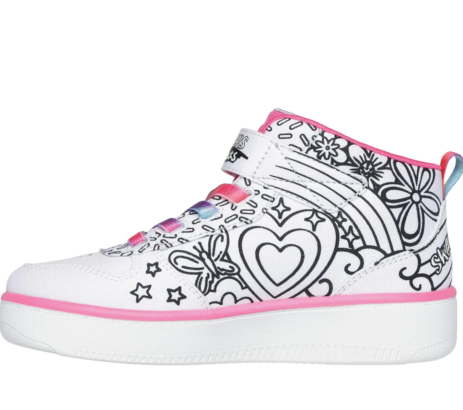 Athletic Shoes & Sneakers<SKECHERS Sport Court 92 - Color Me Kicks WHITE / MULTI