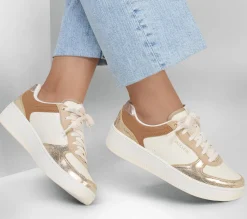 Lace Up<SKECHERS Sport Court 2.0 - Pretty Factor NATURAL / MULTI