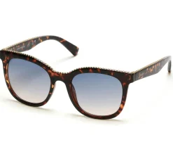 Sunglasses|Accessories<SKECHERS Square Sunglasses BROWN / MULTI