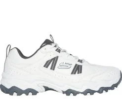 Lace Up|Athletic Sneakers<SKECHERS Stamina AT - Premium Stitch WHITE / GRAY