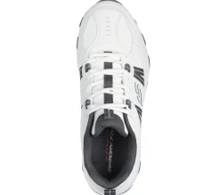 Lace Up|Athletic Sneakers<SKECHERS Stamina AT - Premium Stitch WHITE / GRAY