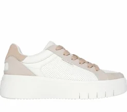 Lace Up|Casual Sneakers<SKECHERS Street Flex - Flossy WHITE