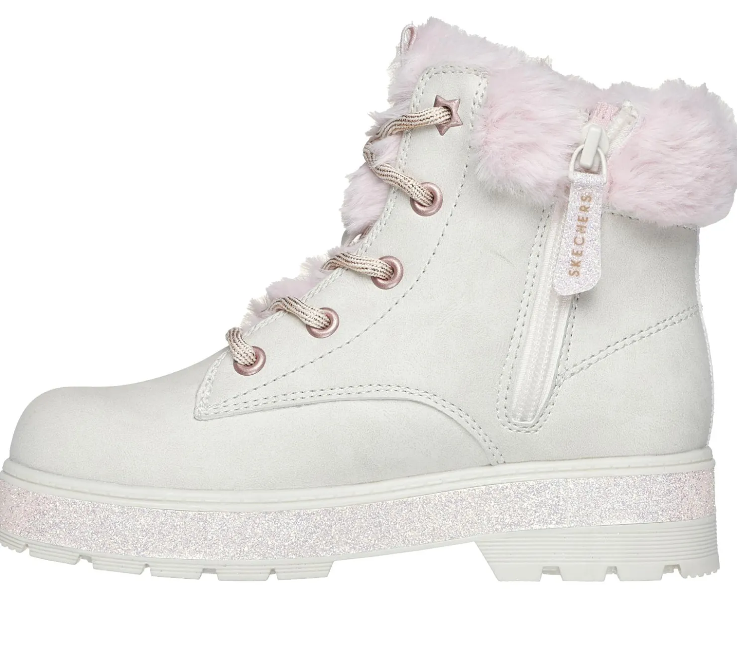 Lace Ups|Boots<SKECHERS Street Glitz NATURAL