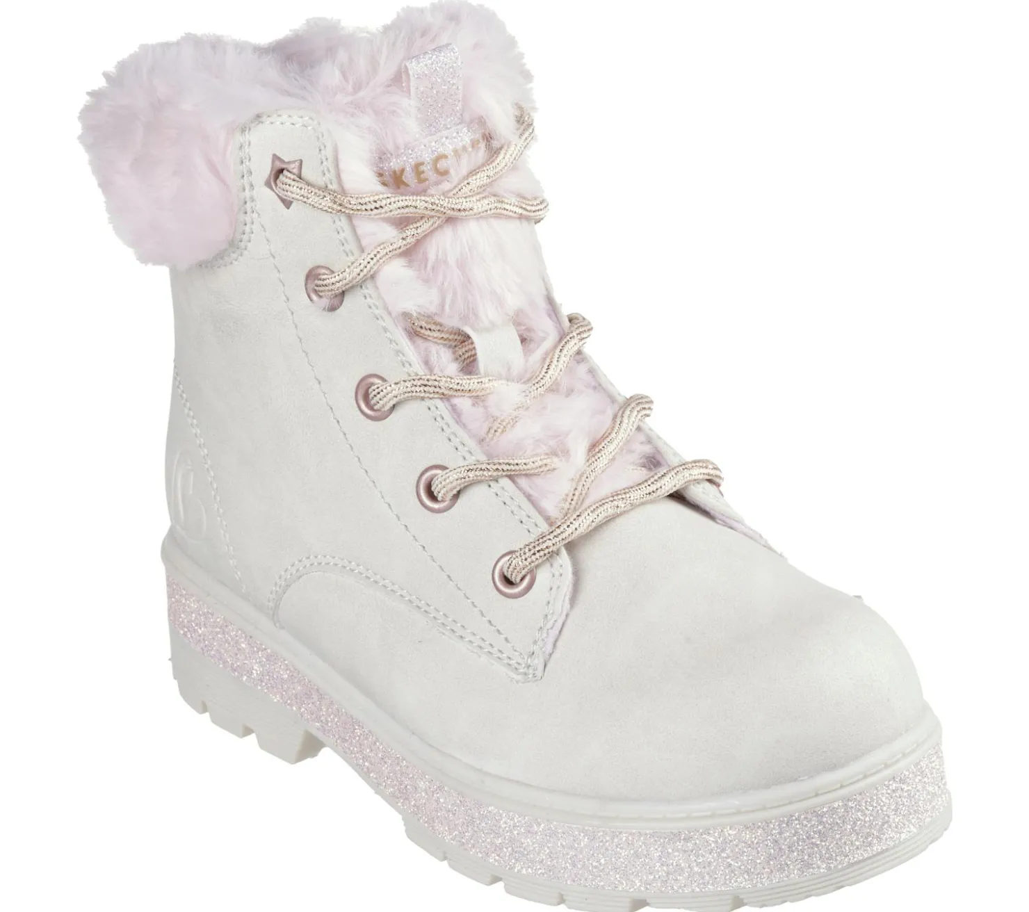 Lace Ups|Boots<SKECHERS Street Glitz NATURAL