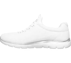 Athletic Sneakers<SKECHERS Summits WHITE / SILVER
