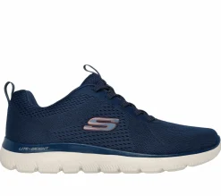 Slip-Ons|Athletic Sneakers<SKECHERS Summits - Eckler NAVY / ORANGE