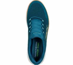 Slip-Ons|Athletic Sneakers<SKECHERS Summits - Skylo TEAL / MULTI