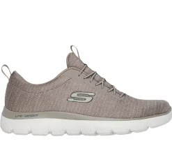 Slip-Ons|Athletic Sneakers<SKECHERS Summits - Sorenz TAUPE / OLIVE