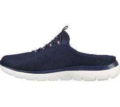 Slip-Ons|Casual Sneakers<SKECHERS Summits - Swift Step NAVY / HOT PINK