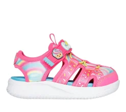 Sandals<SKECHERS Sweet Kickz: Jumpsters Sandal - Sprinkle Wonder HOT PINK / MULTI