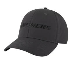 Hats|Hats<SKECHERS Tearstop Snapback Hat BLACK / CHARCOAL