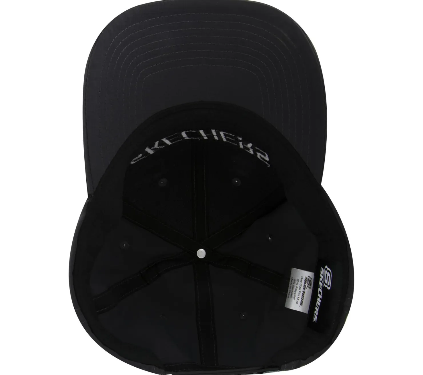 Hats|Hats<SKECHERS Tearstop Snapback Hat BLACK / CHARCOAL