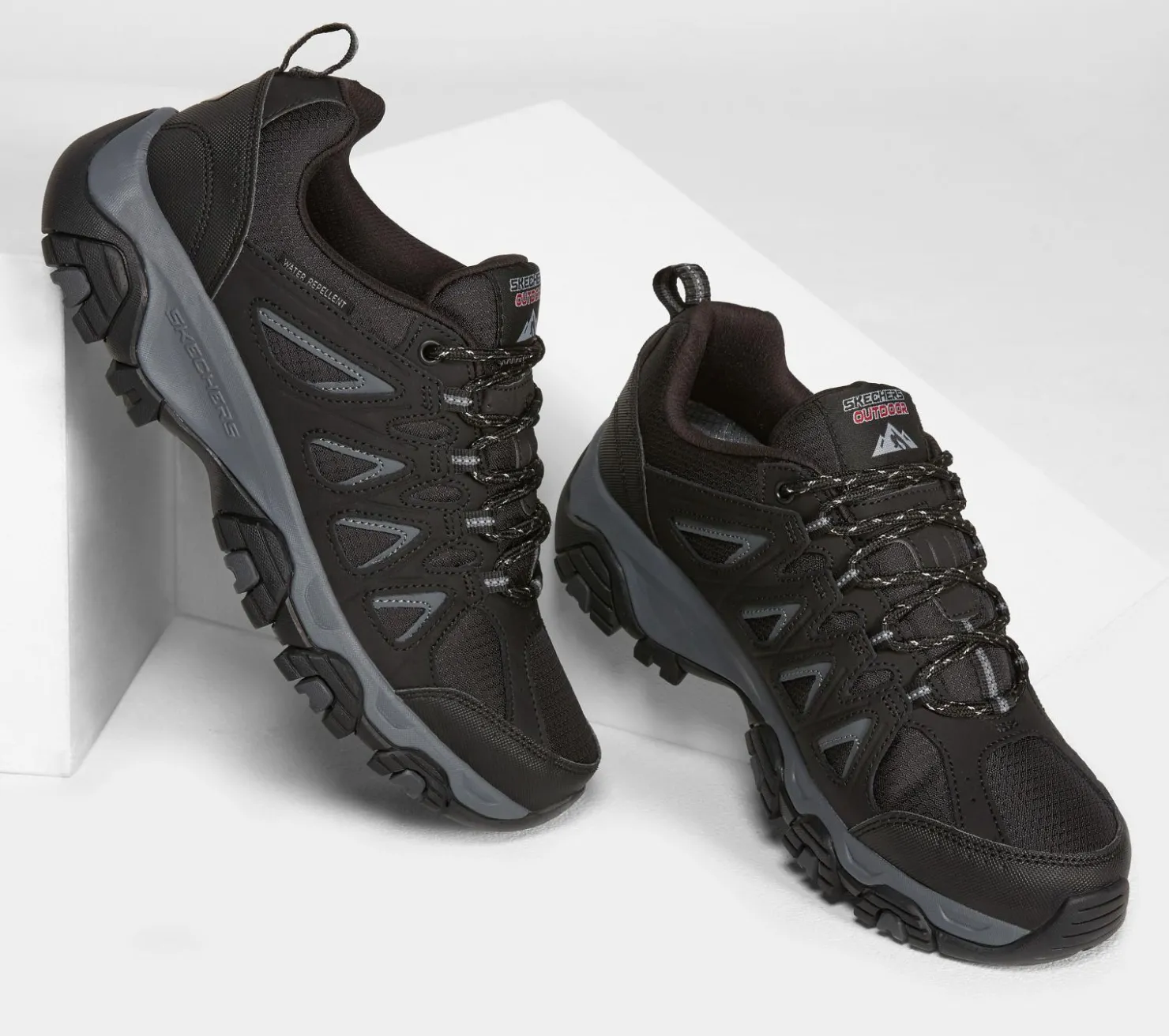 Athletic Sneakers|Lace Up<SKECHERS Terrabite BLACK / CHARCOAL