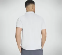 Tops|Tops<SKECHERS The GO WALK Air Short Sleeve Shirt WHITE / TAUPE
