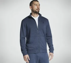 Tops|Tops<SKECHERS The Hoodless Hoodie GO WALK Everywhere Jacket NAVY