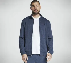 Tops|Tops<SKECHERS The Hoodless Hoodie GO WALK Everywhere Jacket NAVY