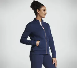 Tops|Tops<SKECHERS The Hoodless Hoodie GO WALK Everywhere Jacket NAVY