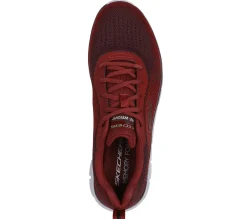 Lace Up|Athletic Sneakers<SKECHERS Track - Glendor BURGUNDY