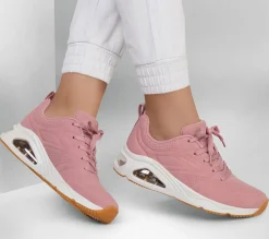 Lace Up|Athletic Sneakers<SKECHERS Tres-Air Uno - Ah-Mazing ROSE