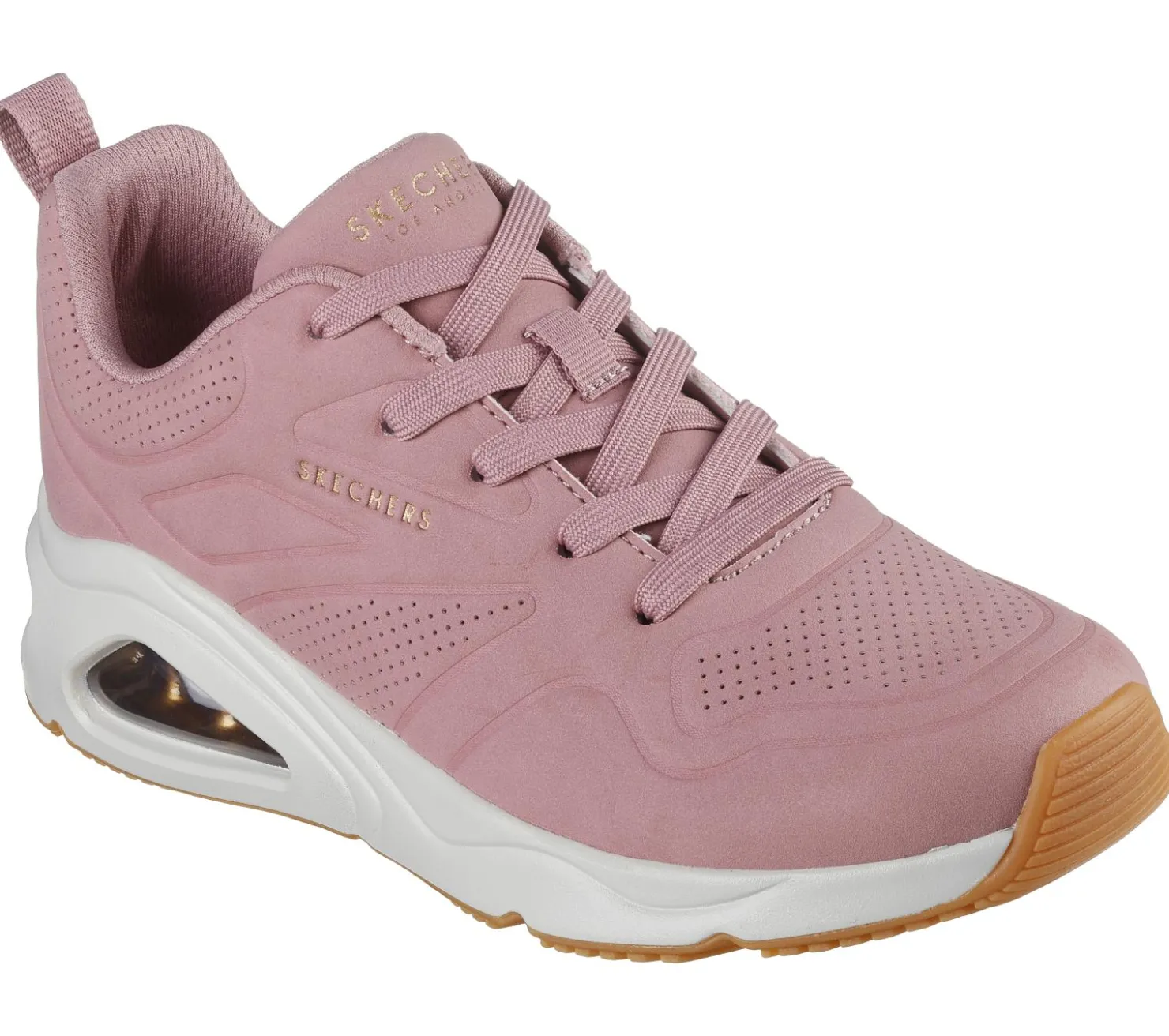 Lace Up|Athletic Sneakers<SKECHERS Tres-Air Uno - Ah-Mazing ROSE