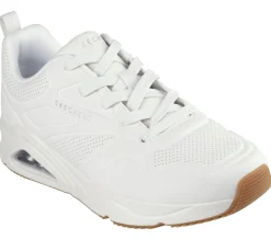 Lace Up|Athletic Sneakers<SKECHERS Tres-Air Uno - Ah-Mazing WHITE