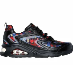 Lace Up|Athletic Sneakers<SKECHERS Tres-Air Uno - Botanical Bliss BLACK / MULTI