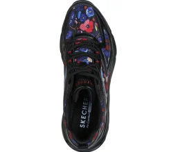 Lace Up|Athletic Sneakers<SKECHERS Tres-Air Uno - Botanical Bliss BLACK / MULTI
