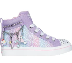 Light-Up|Lace Ups<SKECHERS Twi-Lites - Charm Glitz LAVENDER / MULTI