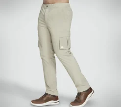 Bottoms|Bottoms<SKECHERS Twill Downtown Solid Cargo Pant NATURAL
