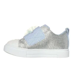 Light-Up|Athletic Shoes & Sneakers<SKECHERS Twinkle Sparks - Glitter Gems SILVER / LIGHT BLUE