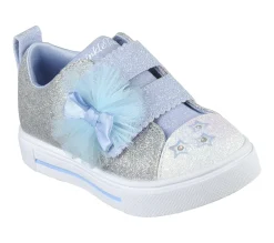 Light-Up|Athletic Shoes & Sneakers<SKECHERS Twinkle Sparks - Glitter Gems SILVER / LIGHT BLUE