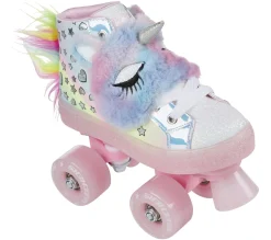 Lace Ups|Athletic Shoes & Sneakers<SKECHERS Twinkle Toes: Shuffle 4 Wheeler - Unicorn Wheelz LIGHT PINK