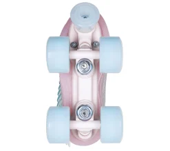 Lace Ups|Athletic Shoes & Sneakers<SKECHERS Twinkle Toes: Shuffle 4 Wheeler - Unicorn Soaring SILVER / PINK