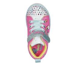 Light-Up|Athletic Shoes & Sneakers<SKECHERS Twinkle Toes: Sparkle Lite - Unicorn Craze NEON PINK / MULTI