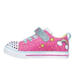 Light-Up|Athletic Shoes & Sneakers<SKECHERS Twinkle Toes: Sparkle Lite - Unicorn Craze NEON PINK / MULTI