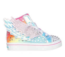 Light-Up|Lace Ups<SKECHERS Twinkle Toes: Twi-Lites 2.0 - Dreamy Wings HOT PINK / MULTI