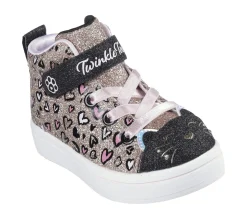 Light-Up|Athletic Shoes & Sneakers<SKECHERS Twinkle Toes: Twi-Lites 2.0 - Kitty Cutie ROSEGOLD