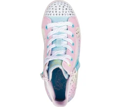 Light-Up|Lace Ups<SKECHERS Twinkle Toes: Twi-Lites 2.0 - Star Zips PINK / MULTI