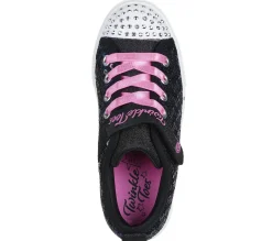 Light-Up|Athletic Shoes & Sneakers<SKECHERS Twinkle Toes: Twinkle Sparks - Sequin Party BLACK / MULTI
