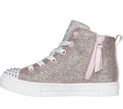 Light-Up|Lace Ups<SKECHERS Twinkle Toes: Twinkle Sparks - Heart Pop ROSEGOLD