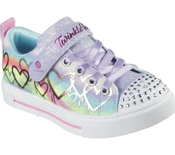 Athletic Shoes & Sneakers|Light-Up<SKECHERS Twinkle Toes: Twinkle Sparks - Ombre Love LAVENDER / MULTI